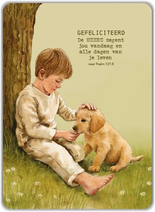Gefeliciteerd De HEERE zegent jou