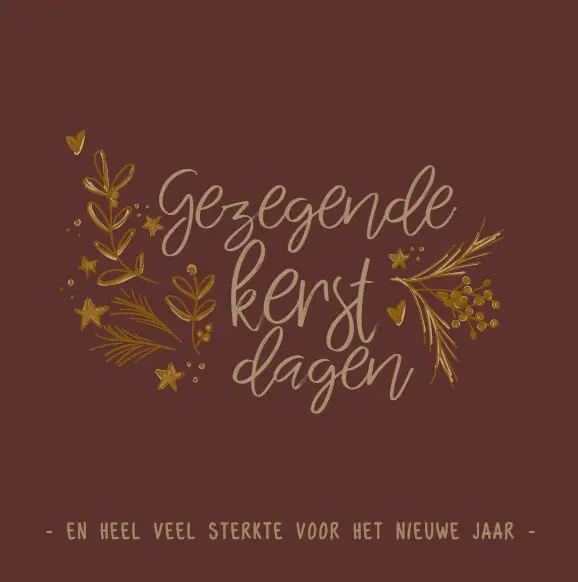 Gezegende kerstdagen