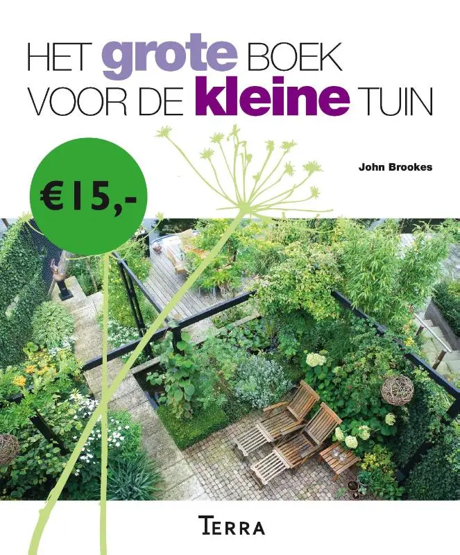 Grote boek voor de kleine tuin