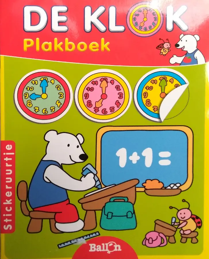 Klok plakboek