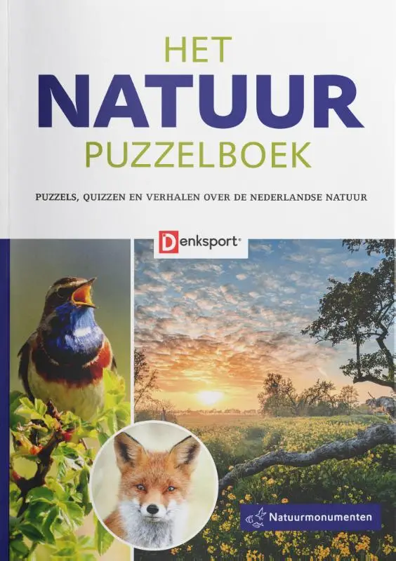 Denksport - Het Natuur Puzzelboek