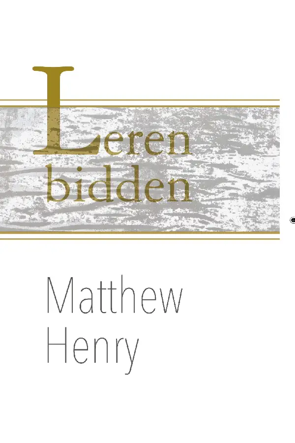 Leren bidden