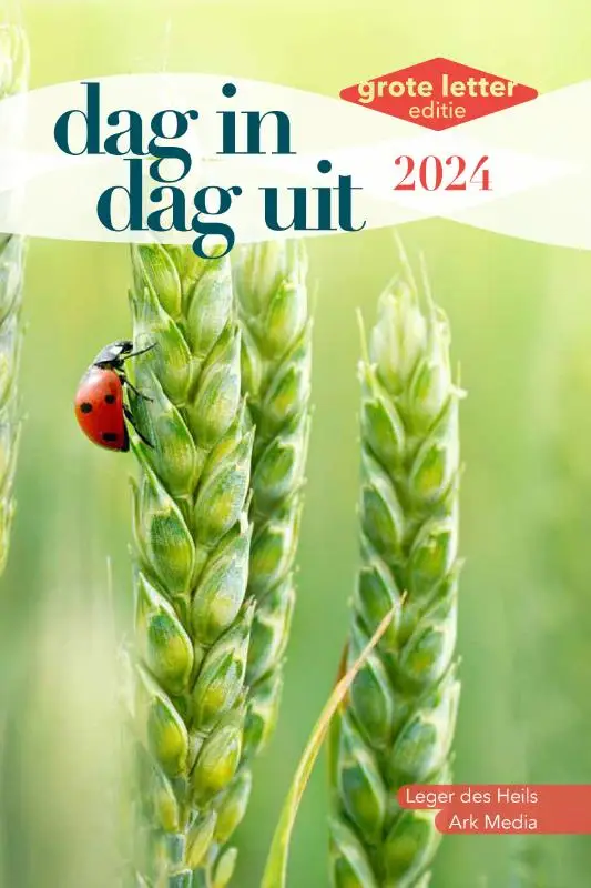 Dag in dag uit 2024 Grote letter