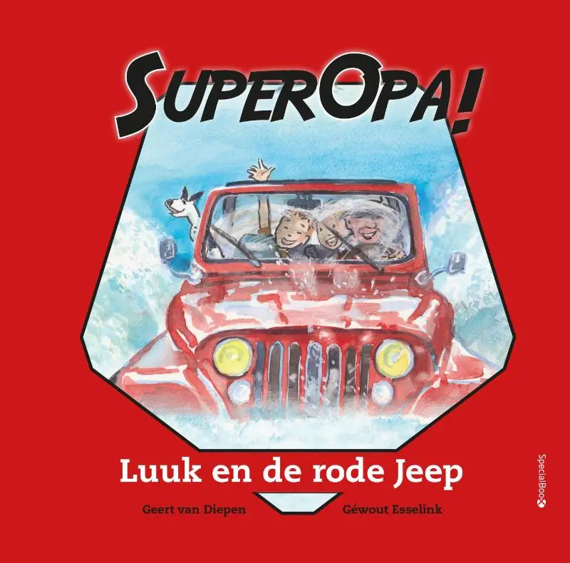 Luuk en de rode jeep