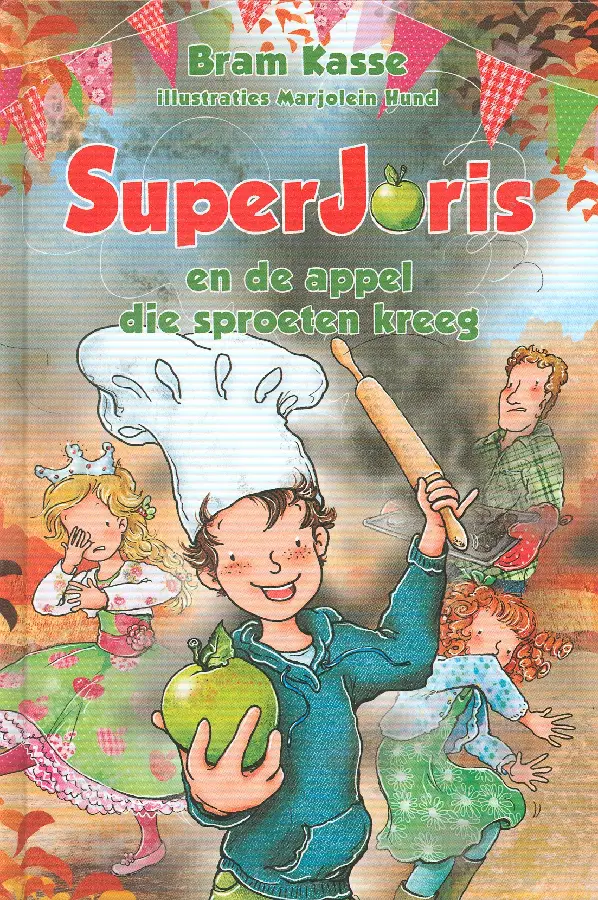 Superjoris en de appel die sproeten kree