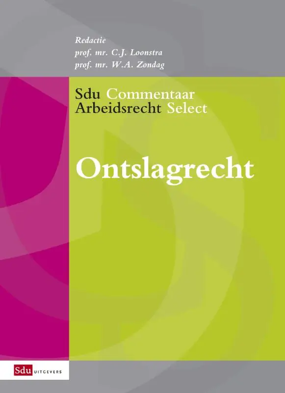 Sdu Commentaar arbeidsrec