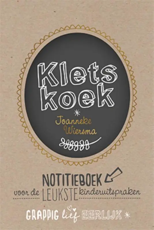 Notitieboek voor de leukste kinderuitspraken.