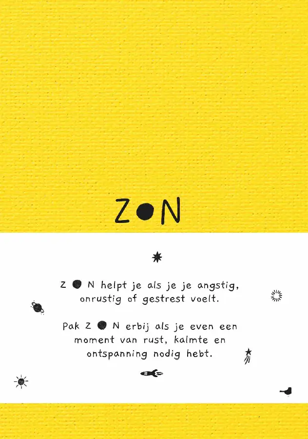 Zon geel