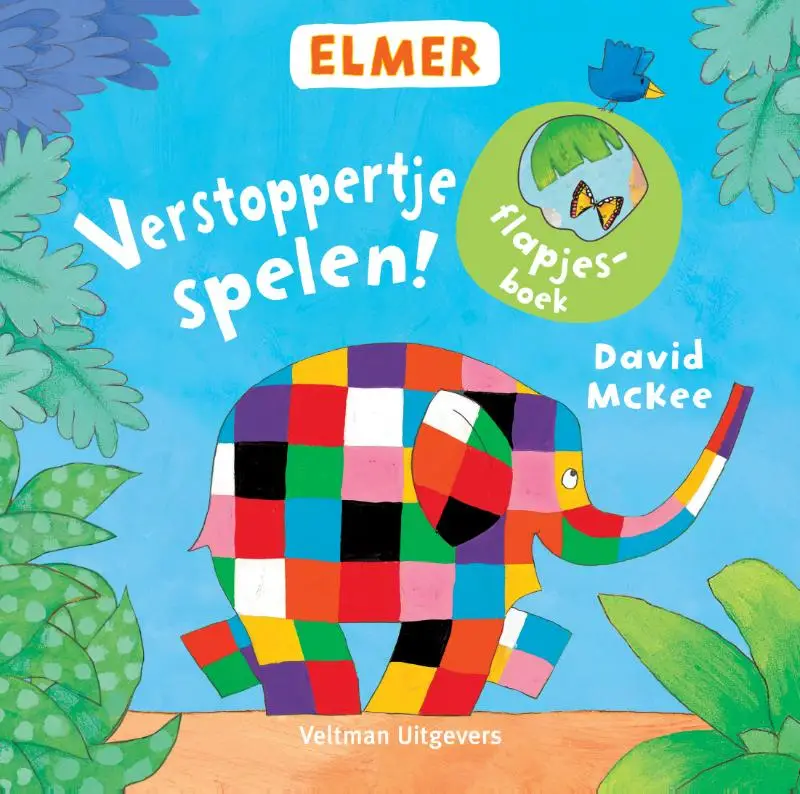 Elmer verstoppertje spelen!
