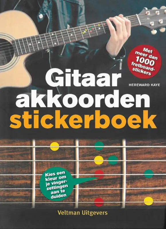 Gitaarakkoorden stickerboek