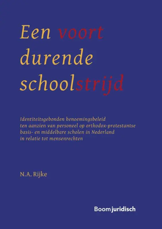 Voortdurende schoolstrijd