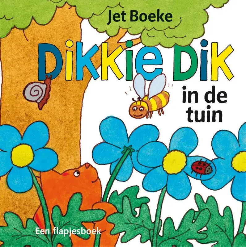 Dikkie dik in de tuin