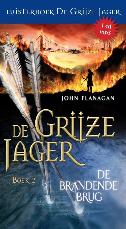 Grijze jager  2 luist brandende brug