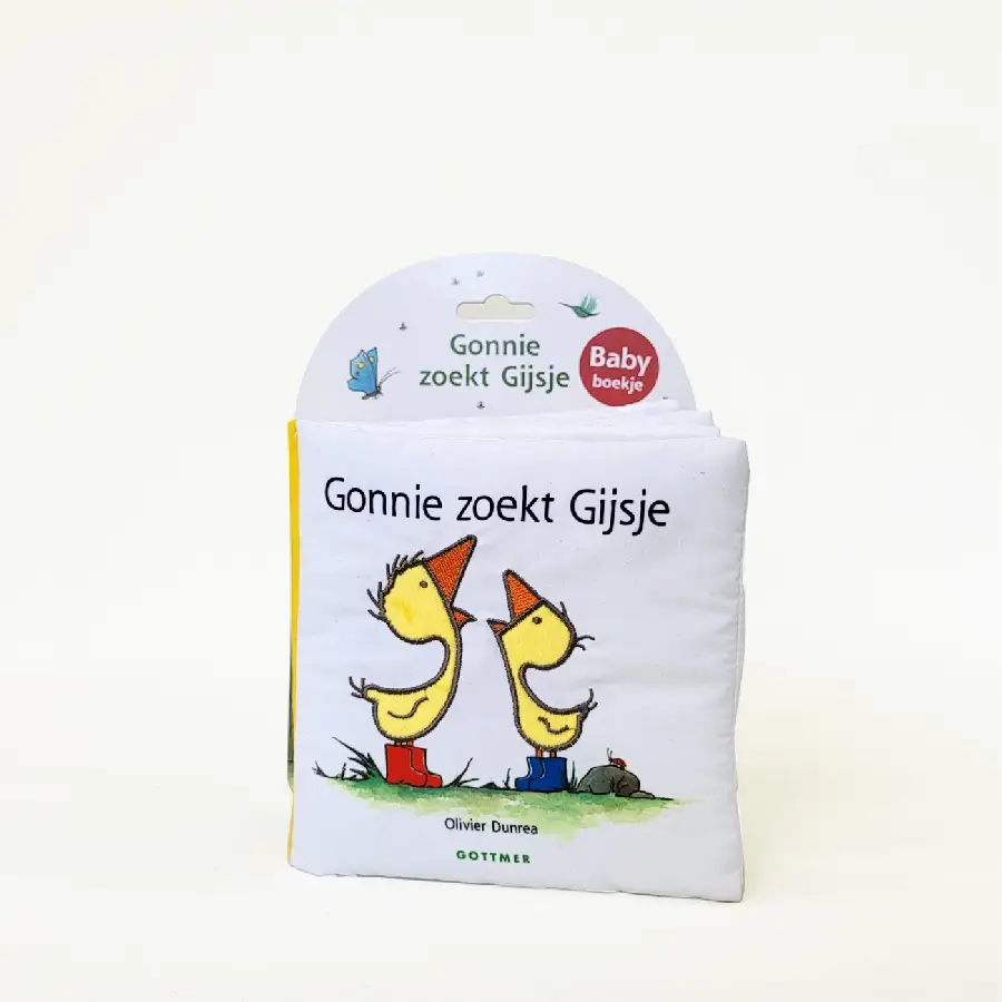 Gonnie zoekt Gijsje stoffenboekje