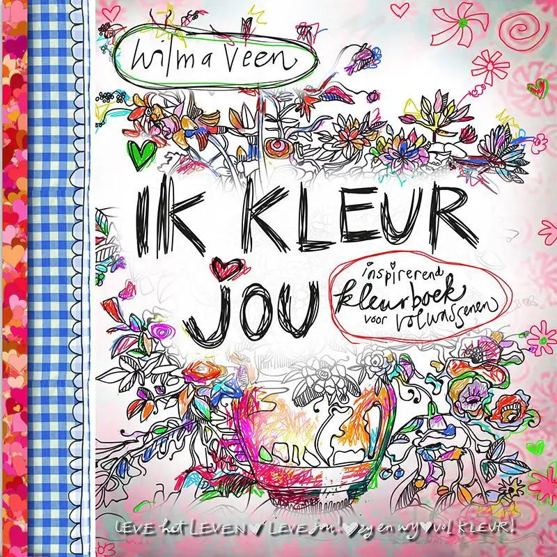Inspirerend kleurboek voor volwassenen.