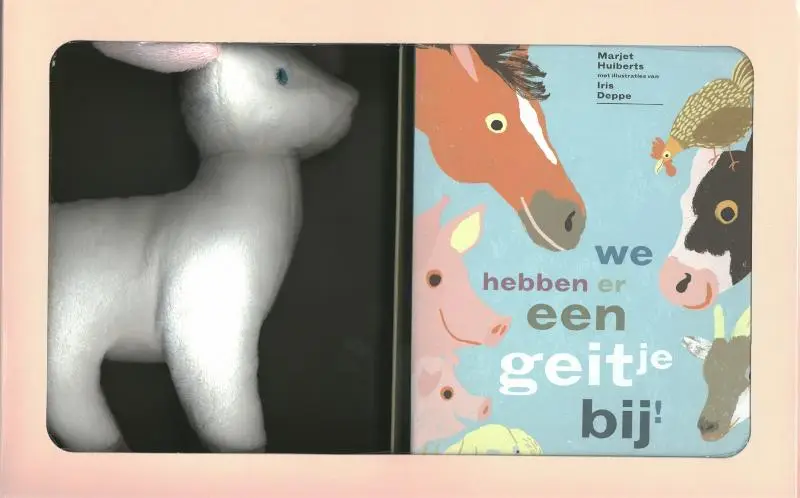 We hebben er een geitje bij + knuffel