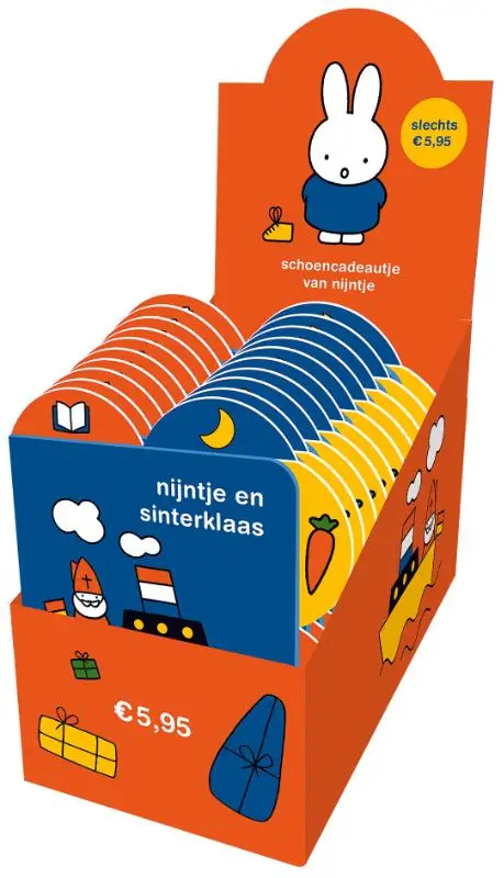 Display nijntje en sinterklaas 10ex