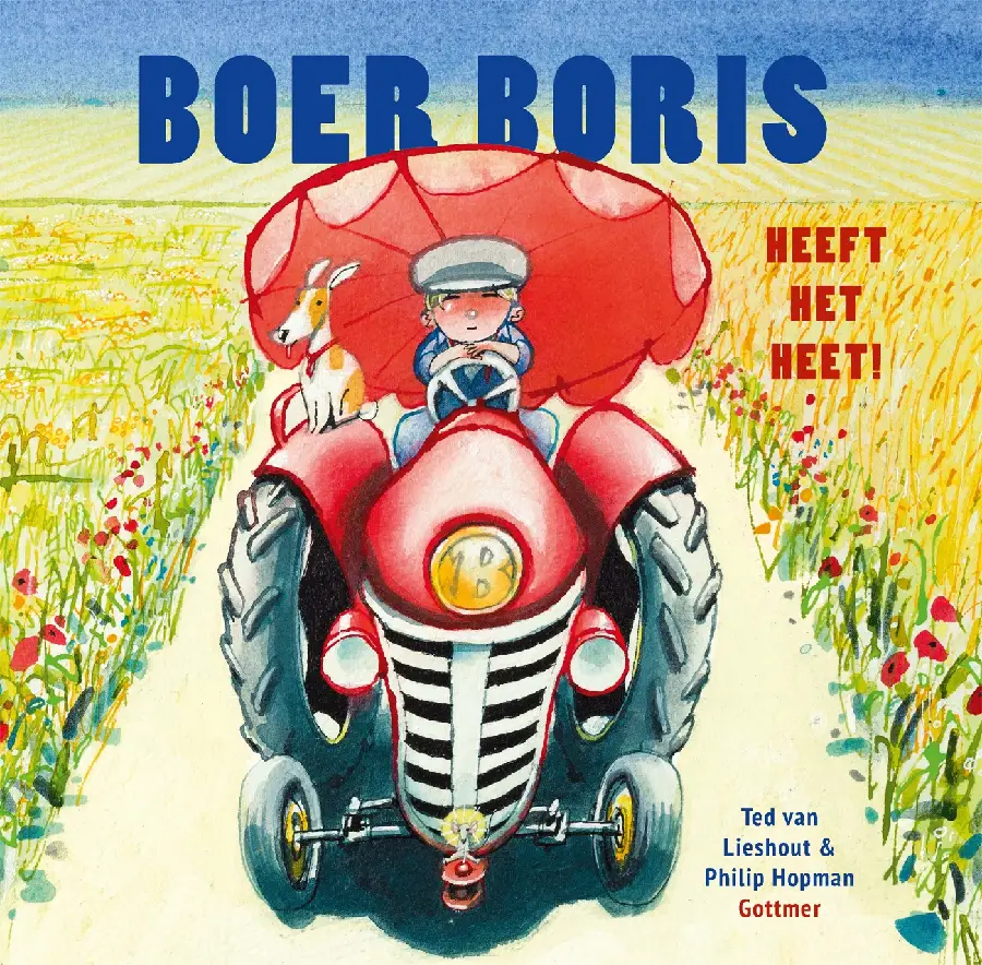 Boer boris heeft het heet!