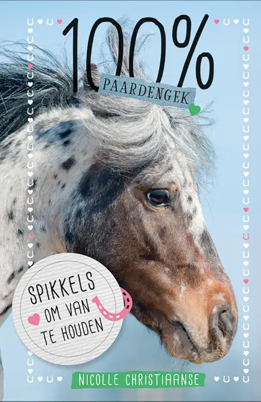 100% Paardengek spikkels om van te houd