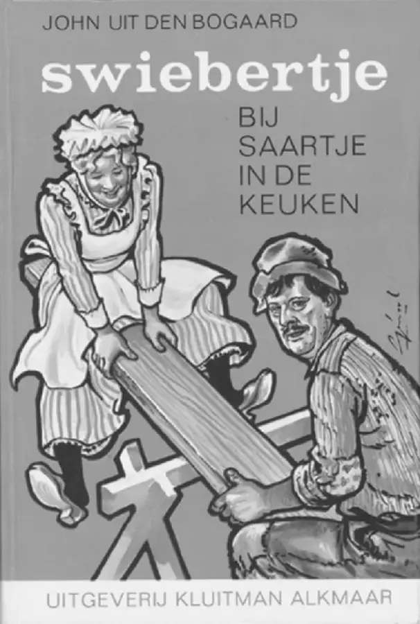 Swiebertje bij Saartje in de keuken