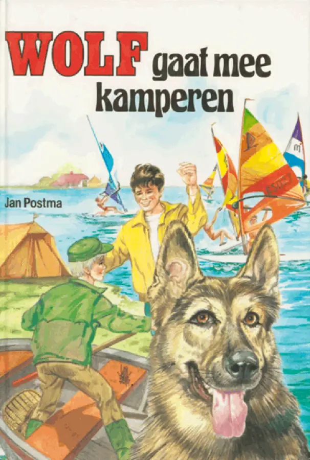 Wolf gaat mee kamperen