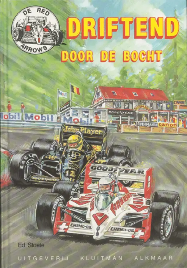 Driftend door de bocht