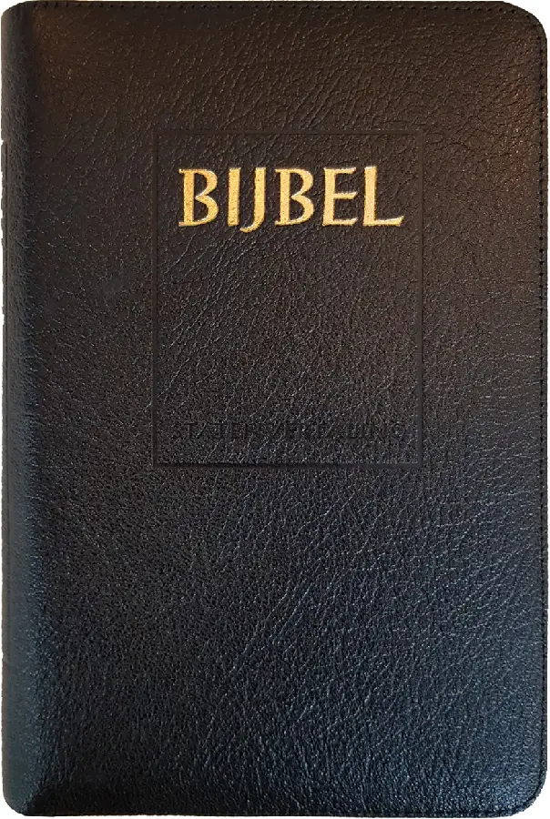 Majorbijbel 104811 sv zwart leer goudsn