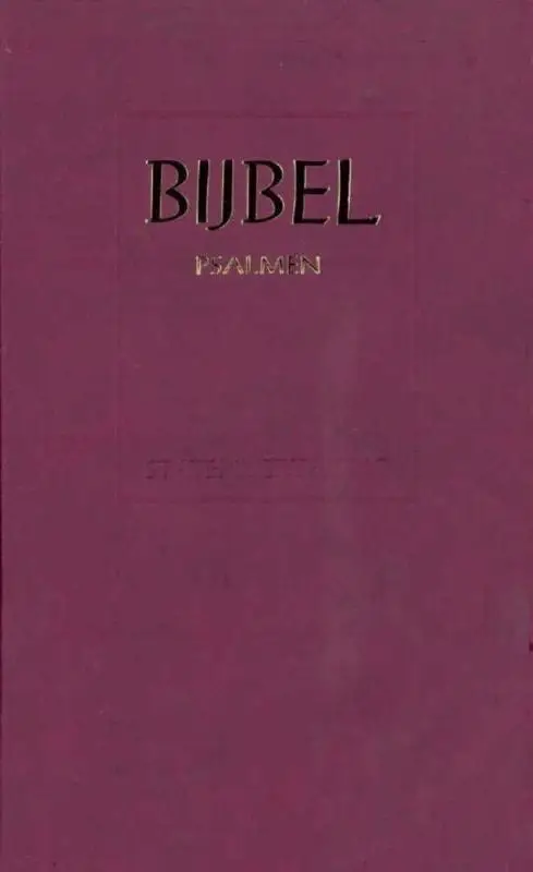 Bijbel schoolbijbel + Psalmen en 12 Geza
