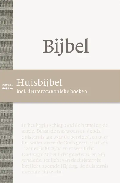 NBV21 Huisbijbel incl. deuterocanonieke boeken