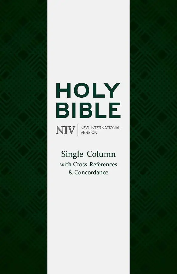 NIV - LP Compact Single Col. Ref. Bible
