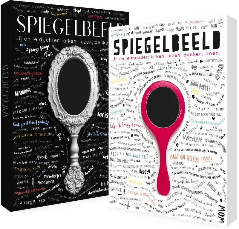 Twee boeken. Eén voor moeder en één voor dochter (10-13 jaar)
