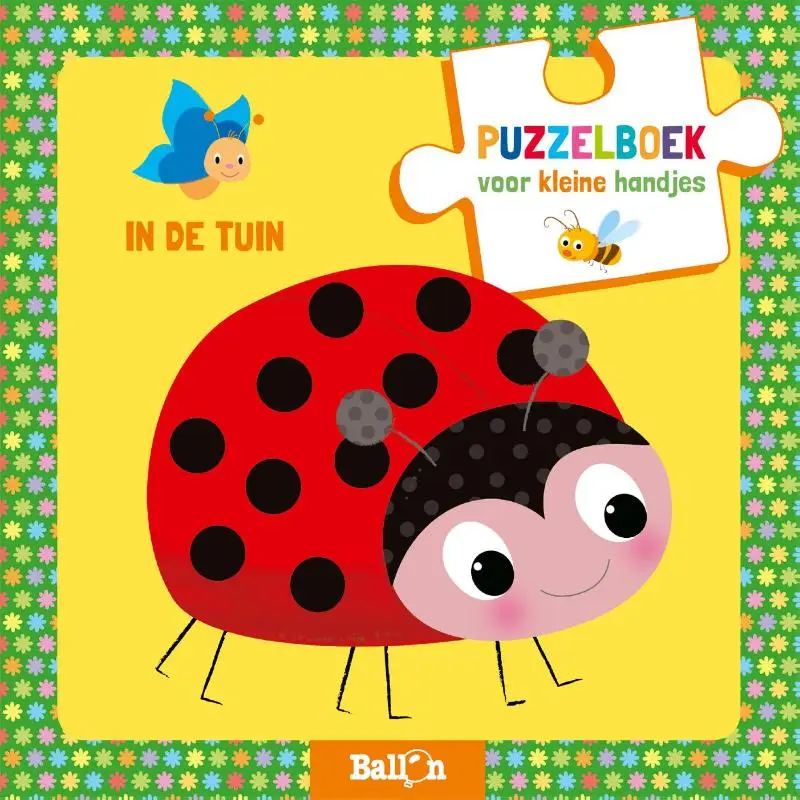 Puzzelboek voor kleine handjes.