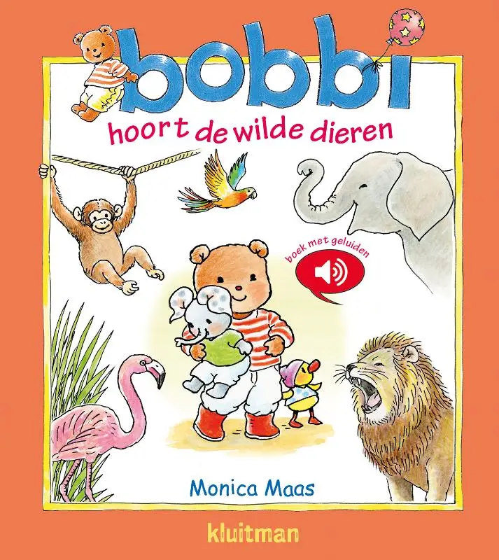 Een vrolijk geluidenboek voor peuters.