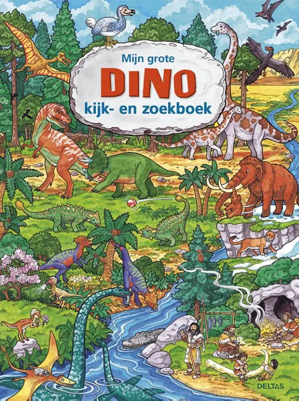 Mijn grote dino kijk en zoekboek