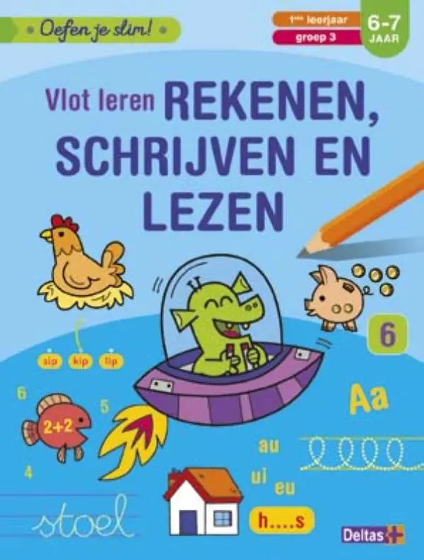 Vlot leren rekenen schrijven en lezen