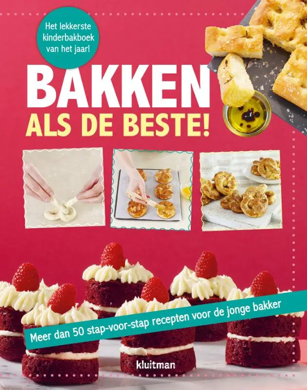 Meer dan 50 stap-voor-stap recepten voorr de jonge bakker.