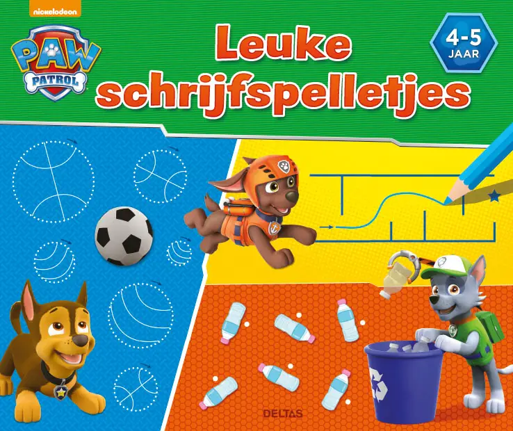 Paw patrol leuke schrijfspelletjes 4 -